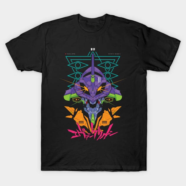 Eva-01 T-Shirt by BadBox